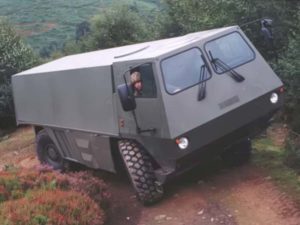 Multidrive Vehicles LTD - Future Combat Vehicle Being Driven By A Solider