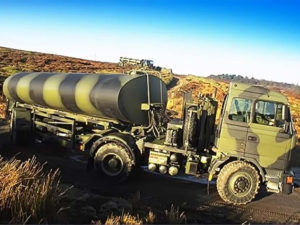 Multidrive Millitary Camoflague Water and Fuel Tanker